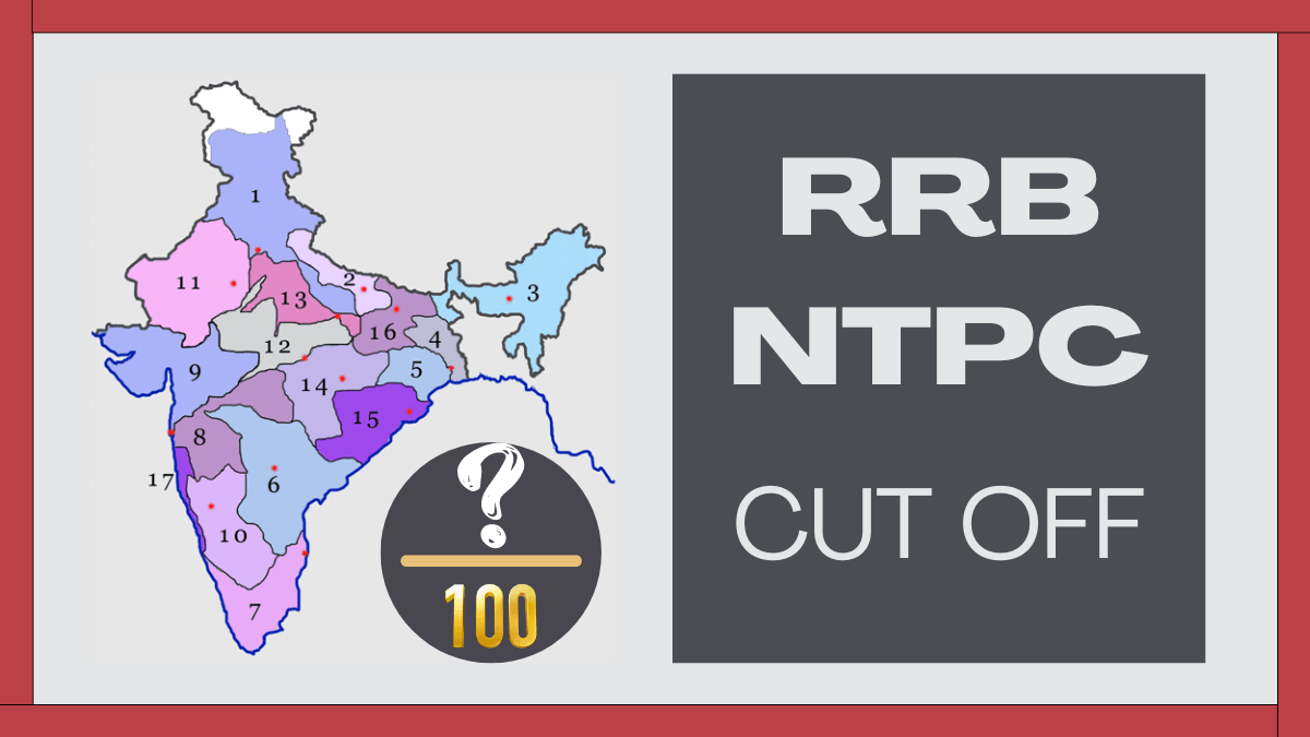 RRB NTPC Cut Off 2024, Check Zonewise Previous Year Cut offs